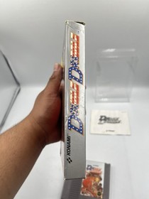 Double Dribble NES Nintendo Completo Estado CIB Sello Circular