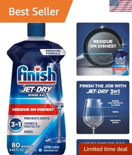 Jet-Dry 8.45 oz Dishwasher Rinse Aid - Biodegradable for Sparkling Clean Dishes