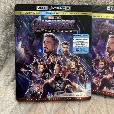 Avengers: Endgame (4k Ultra HD + Blu-ray + Digital, 2019) Marvel