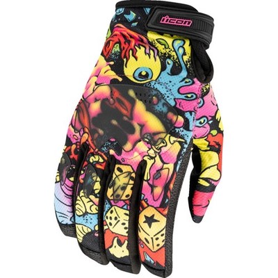 Icon Hooligan Scatterbrain Gloves 2XL Black 3301-5120