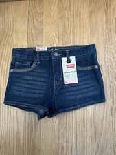 NWT Levi  s Girls Shorty Shorts - Size 6X