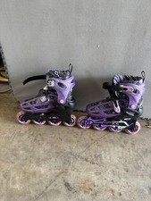 Roller Derby RD Girls Adjustable Inline Skates Size 3-6 Purple