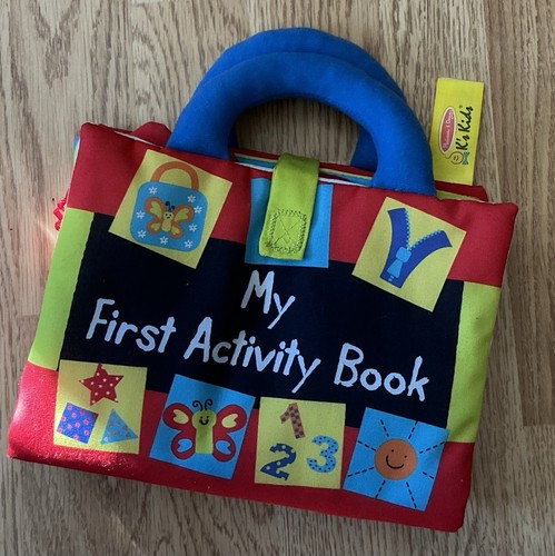 Melissa & Doug K’s Kids My First Activity Book Soft Book for Babies/Toddlers NWT