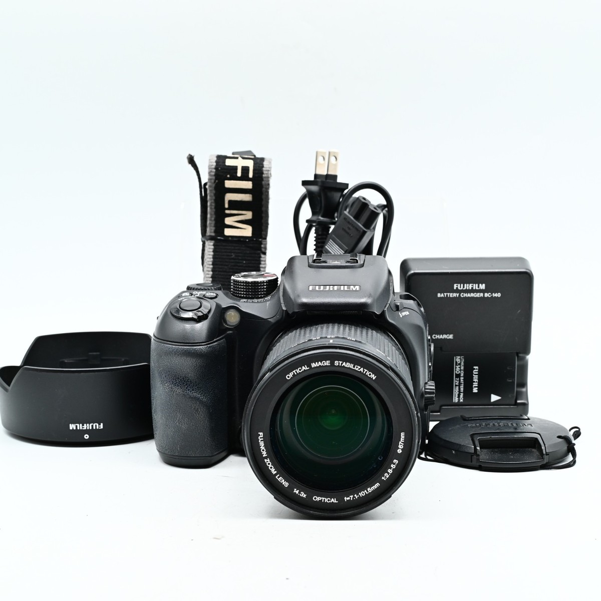 FUJIFILM FinePix S100FS 11.1MP Digital Camera Black [Near Mint] | eBay