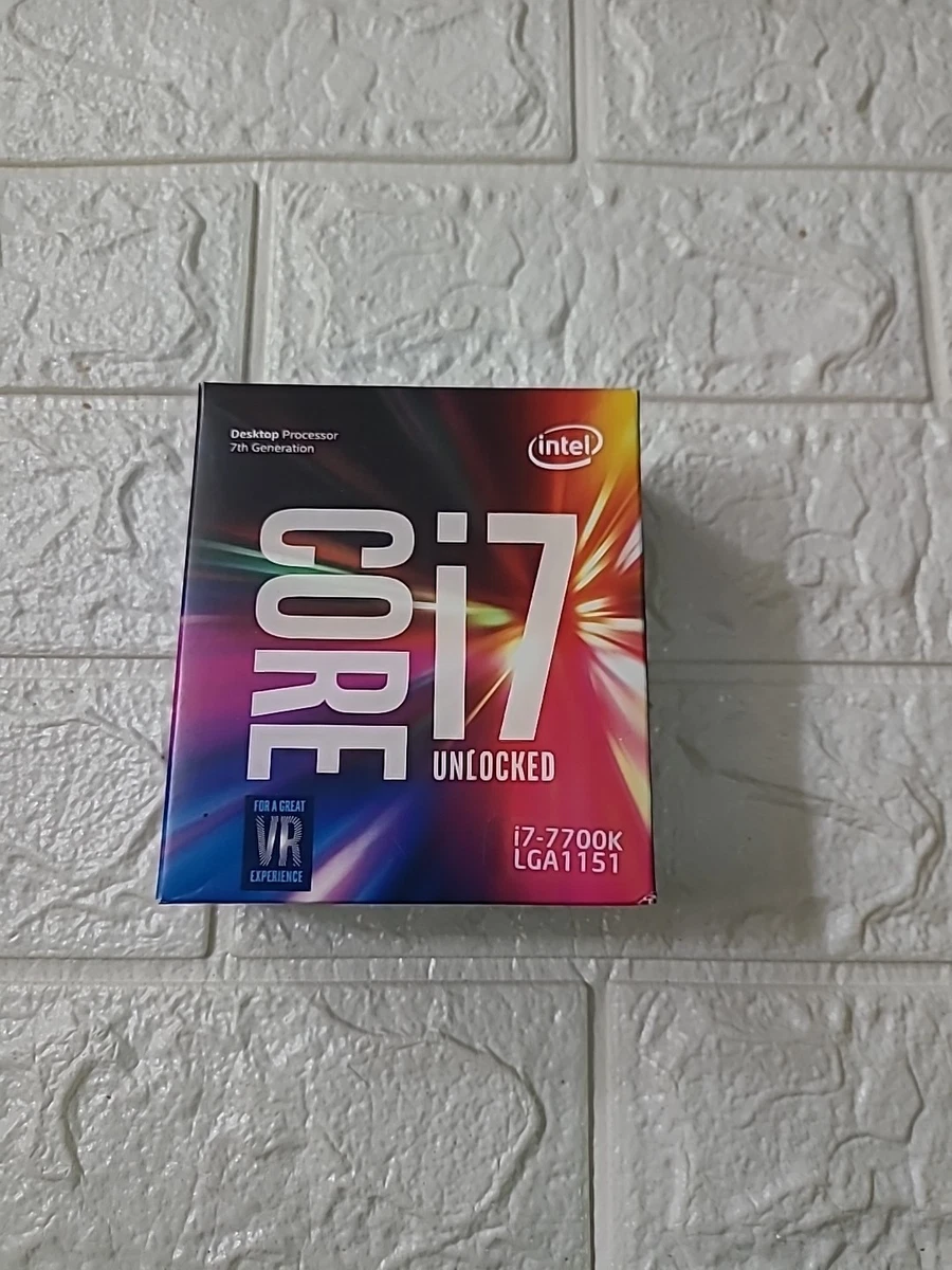 CPU Intel Core i7 7700K BOX Amazon.com: Intel Core i7-7700K Unlocked Processor 8M Cache, up to