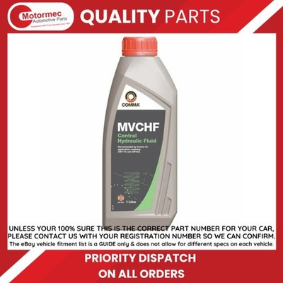 Comma MVCHF Central Hydraulic Fluid 1 Litre steering & suspension