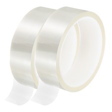 Clear Heat Tape, 2 Rolls 30mmx33m 108ft High Temperature Tape