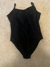 iEFiEL Women’s Bodysuit M Black Strap One Piece Festival Dance