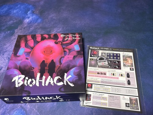 Biohack Board Game + Eratta Stickers | eBay