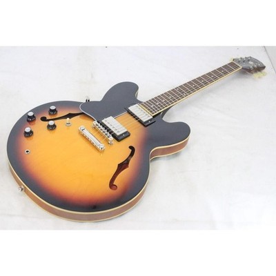 [EPIPHONE] ES-335/LH Gebraucht Linkshänder Maple Body Sunburst Mit Softcase S...
