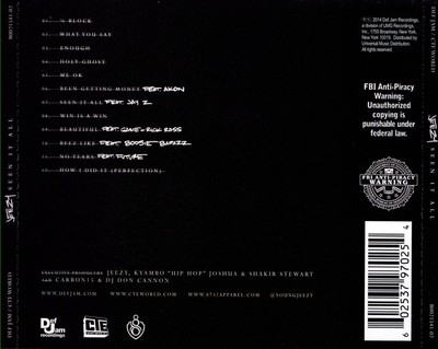 JEEZY/YOUNG JEEZY - SEEN IT ALL [CLEAN] NEW CD