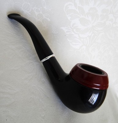 Gentleman's Fake Smoking Pipe Theatrical Costume Prop Novelty Detective
