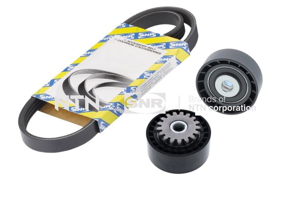 SNR Keilrippenriemensatz KA855.31 FüR Renault Clio 2 Kangoo KC0 FC0 Thalia 1 3-image