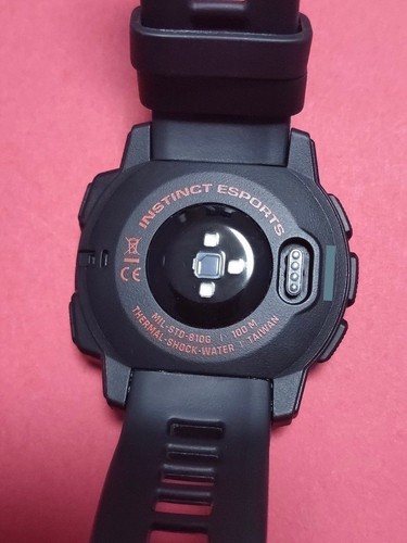Pre-owned GARMIN Instinct Esports Edition GPS Smart Watch 45mm Black  E-Sports - 第 14/18 張圖片