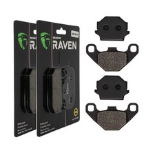 2 Kit plaquettes frein Av Ga et Av Dr Pour Kawasaki KLF 300 Bayou 2X4  de 1988 à