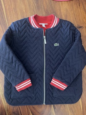 Lacoste, Jacke, Übergang, Steppjacke, Kinderjacke, Krokodil, Wie Neu, Gr 5/110