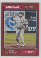 2023 Topps Heritage Red Border Nick Madrigal #427 0q3