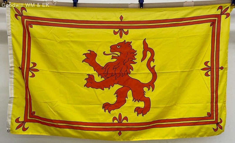 Royal Standard of Scotland Flag Lion Rampant 3x5 Feet Yellow Red with Grommets