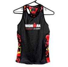 LN ZOOT Ironman Madison WI 40th Anniv Tri Top Medium Racerback Tank Triathlon