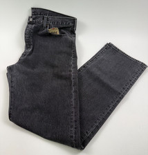 Levi's Men 501 Original Straight Leg Button Fly Stretch Jeans 36x34 Black NWT