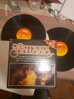 Carlos SANTANA / 25 Hits / Best Of (1978) 2 LP Samba Pa Ti - Europa - Black Magic