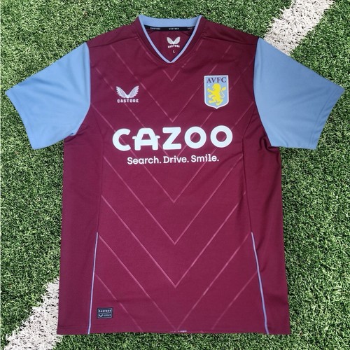 Maillot De Foot Aston Villa – Domicile 2013/2014 – Macron – Taille XL Enfant – Bon état