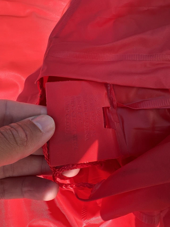 Stearns Rain Poncho XL Red Waterproof Jacket - Image 3 of 4
