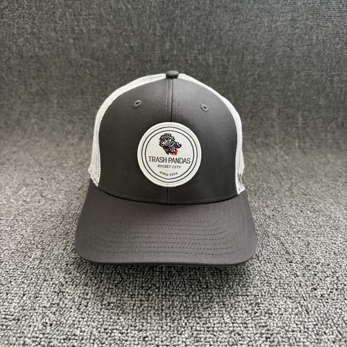 '47 Brand Trash Pandas Trucker Snapback Charcoal White One Size MiLB Hat