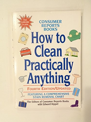 #ad #ad How to Clean Practically Anything by The Editors of Consumer Reports $3.99