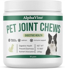 Pet Joint Chews - Hip Joint Support for Dogs - Glucosamine Chondroitin MSM