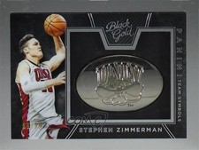 2016 Black Gold Collegiate Team Symbols White 89/99 Stephen Zimmerman #50 03xg