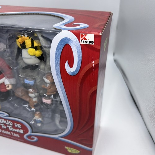 Memory Lane Santa Claus is Coming To Town Action Figure Set Trio Kris Kringle - Picture 7 of 8