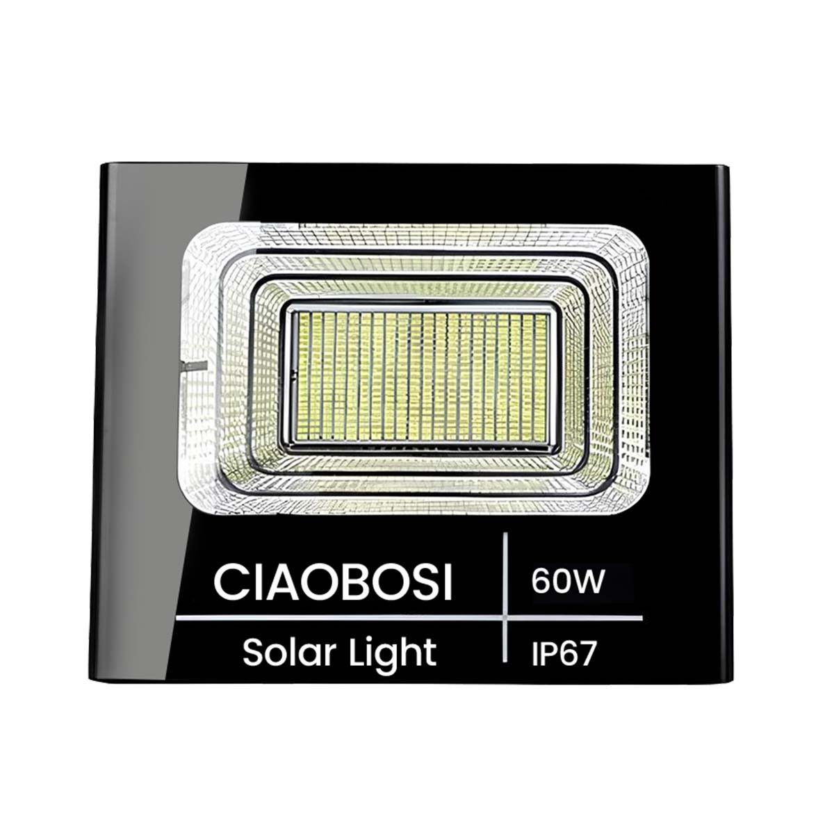 Projecteur Solaire LED 60W IP67 Étanche et Programmable par Télécommande - 2