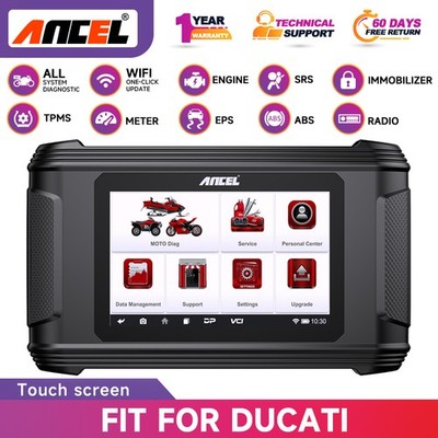 ANCEL MT510 Fit For Ducati Motorcycles OBD2 All Systems Scan Diagnostic Tool