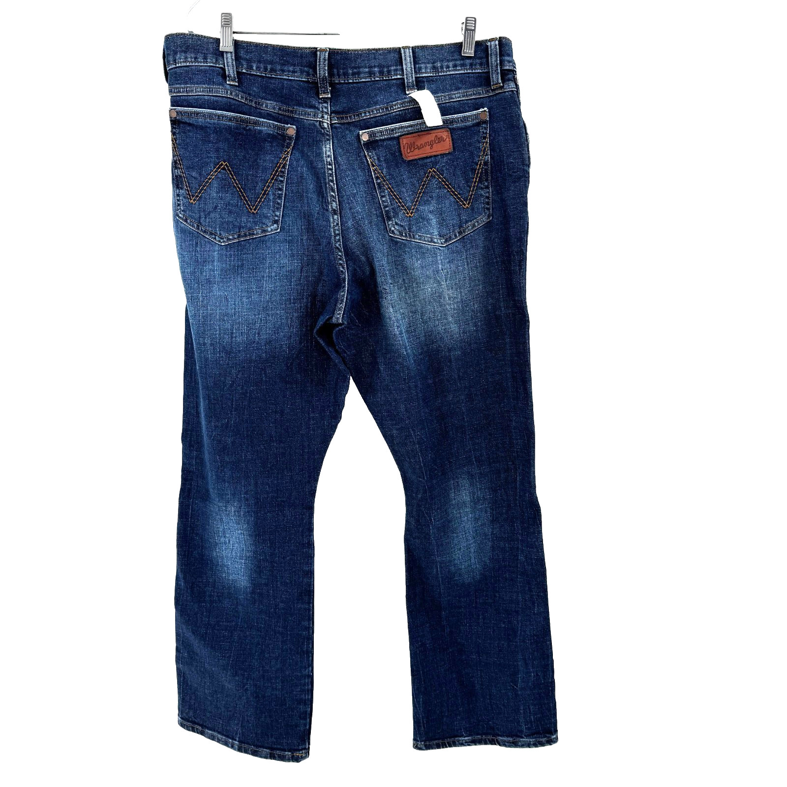 NEW Wrangler Retro Relaxed Elmont Bootcut Jeans Men's 38X32 Dark Wash Landman thumbnail 2