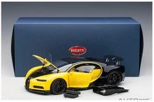 AUTOart Bugatti Chiron 2017 Jaune Molsheim Noct 1:18 70994