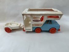 Vintage Weebles Camp-About Camper Car Truck Top Trailer Romper Room 1972 Hasbro