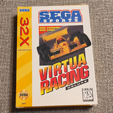 SEGA Virtua Racing Deluxe Sega 32X/Genesis 1994 NTSC-U/C Manual Included CIB