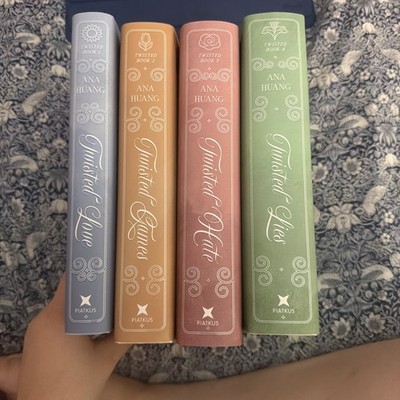 SIGNED Twisted Series by Ana Huang FAIRYLOOT EXCLUSIVE (first book signed)
