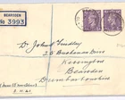 GB 1941 FDC KGVI 3d LIGHT COLOURS First Day Cover 1941 Bearsden {Booth £80}XG364