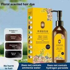Nourishing Plant-Based Hair Color,Nourishing Plant Hair Dye,Long-Lasting G1Z1