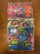 NIP Peninsula Gardens Michigan Bandana Lot 4 21.5 X 21.5 Square Colorful
