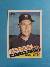 Bob Lillis 1985 Topps Baseball Card # 186 J8953