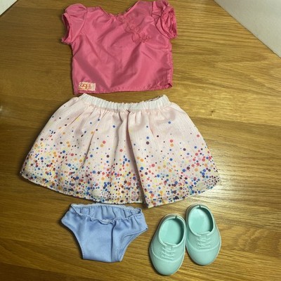 Our Generation ''It's Time to Party'' Pink Top, Skirt & Shoes Outfit for 18'' Dolls