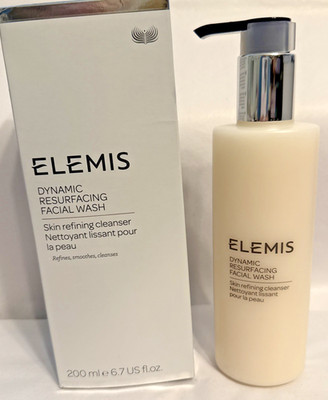 ELEMIS Dynamic Resurfacing Facial Wash 200 ml 6.7 oz Full Size NEW IN BOX