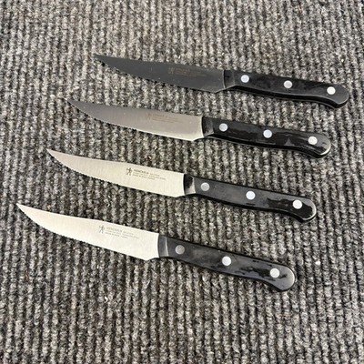 4 JA Henckels International Eversharp 35197-100 Steel Steak Knives 