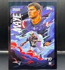 New Listing2025 Topps Chrome Drake Maye Ultra Violet SSP #UV-10 Patriots