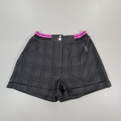 La Perla Damenshorts schwarz 10 UK transparente Baumwolle leicht