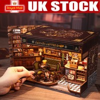 Rolife DIY Doll House Kit With Furniture Miniature 3D Model Wooden Dollhouse Kit