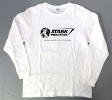 Marvel Stark Industries Long Sleeve T-shirt White Size M Marvel Stark Industries Long Sleeve T-shirt White Size M